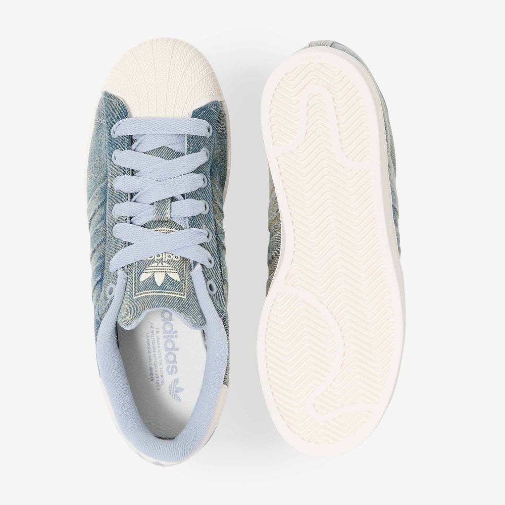 Adidas Originals Superstar II Denim - Bleu Clair