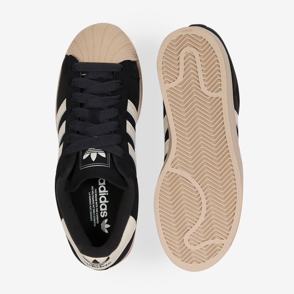 Adidas Originals Superstar II - Noir/beige