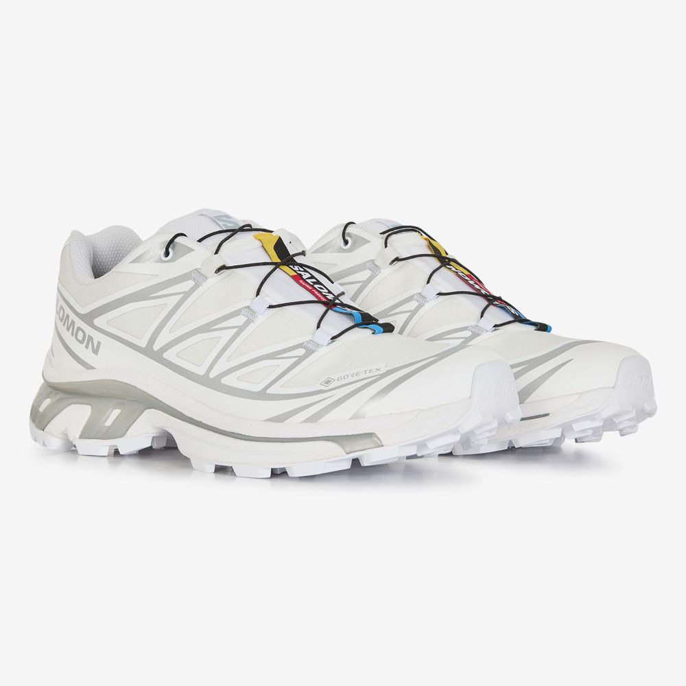 Salomon Xt-6 GORE-TEX - Blanc/argent