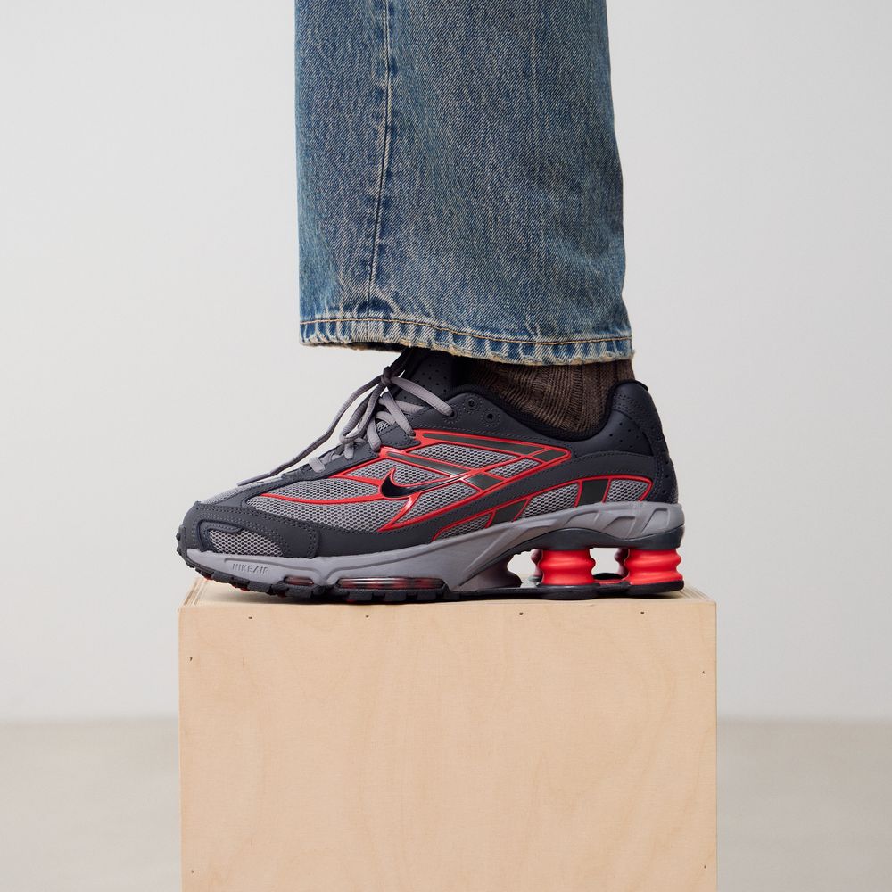 Nike Shox Ride 2 - Gris/rouge