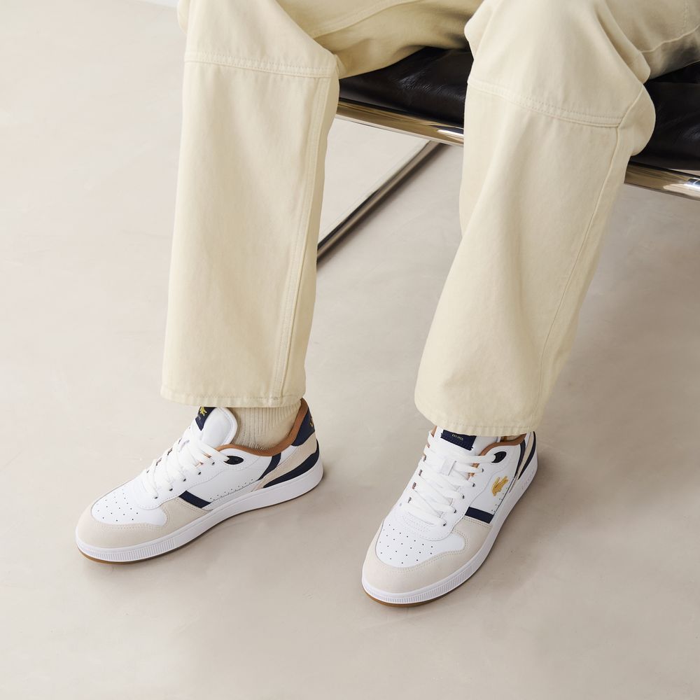 Lacoste T-Clip Set - Blanc/marine
