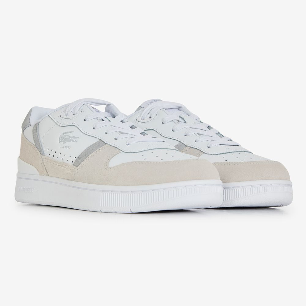 Lacoste T-Clip Set - Blanc/gris
