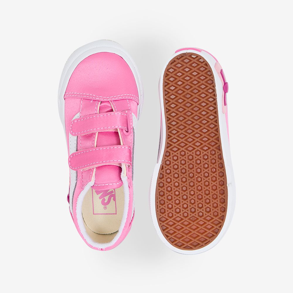 Vans Old Skool Bow V - Rose/blanc