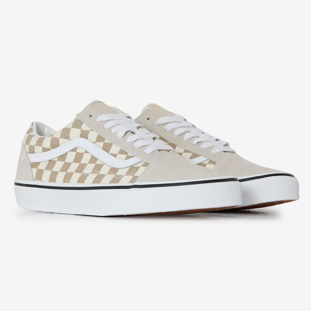 Vans Old Skool - Beige/blanc