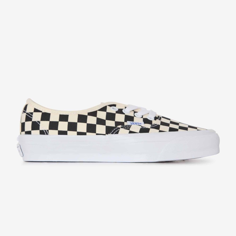 Vans Lx Authentic Check - Blanc/noir