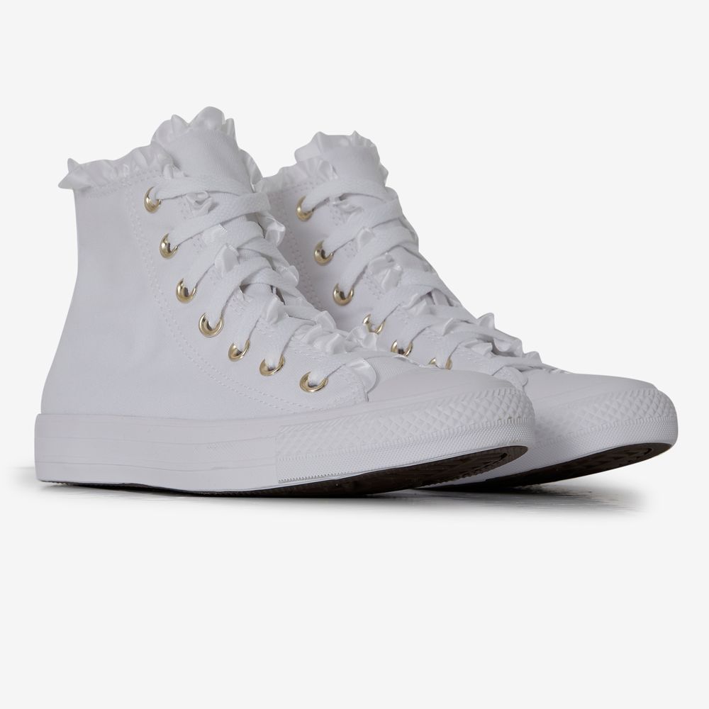 Converse Chuck Taylor Hi Lace - Blanc