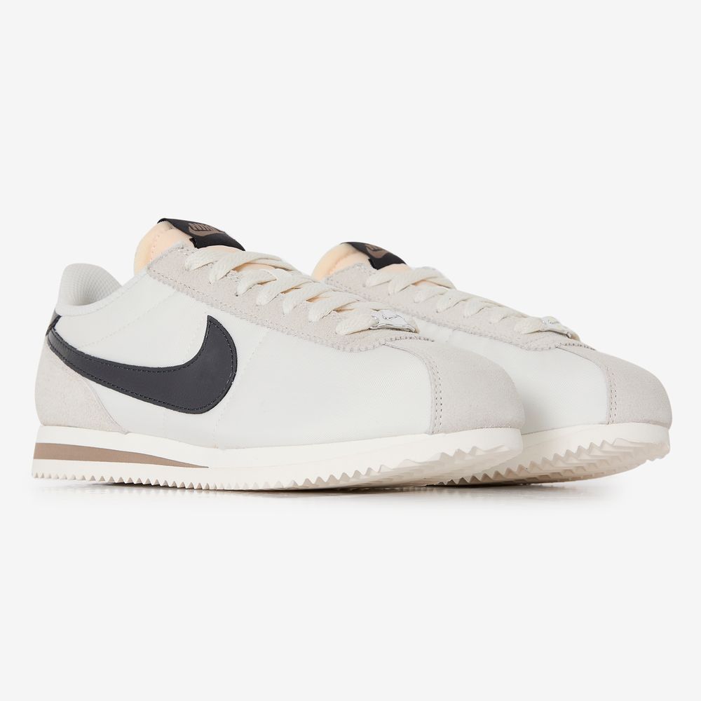 Nike Cortez Nylon - Blanc/noir