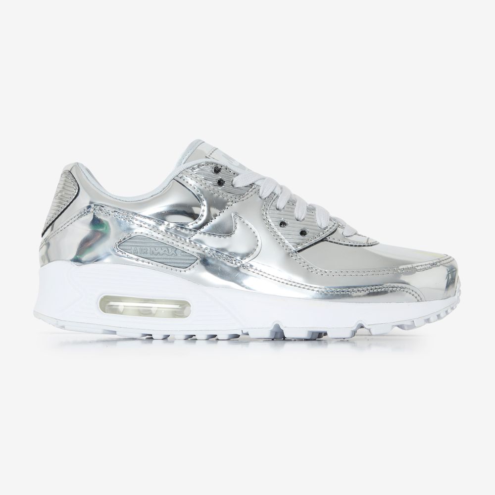 Nike Air Max 90 - Argent/blanc