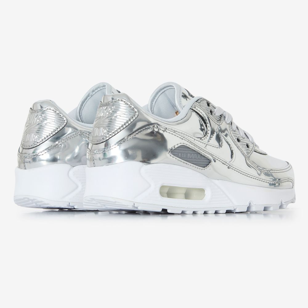 Nike Air Max 90 - Argent/blanc