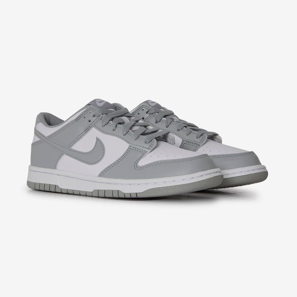 Nike Dunk Low - Gris/blanc
