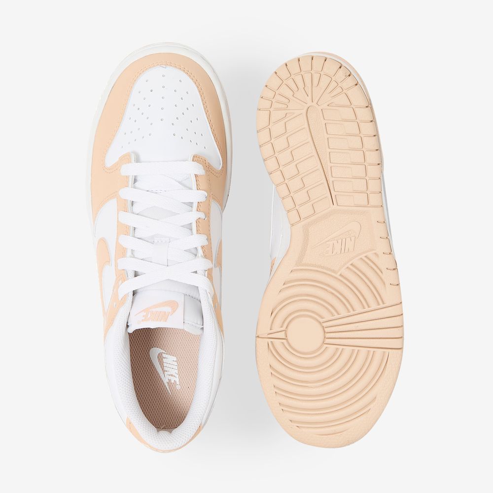 Nike Dunk Low - Beige/blanc