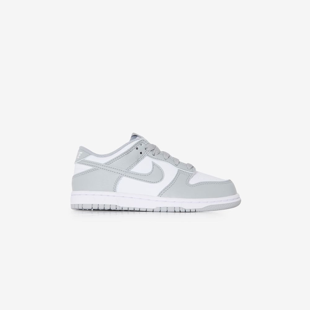 Nike Dunk Low - Gris/blanc