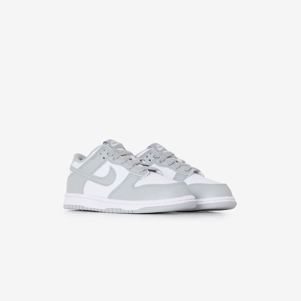 Nike Dunk Low - Gris/blanc