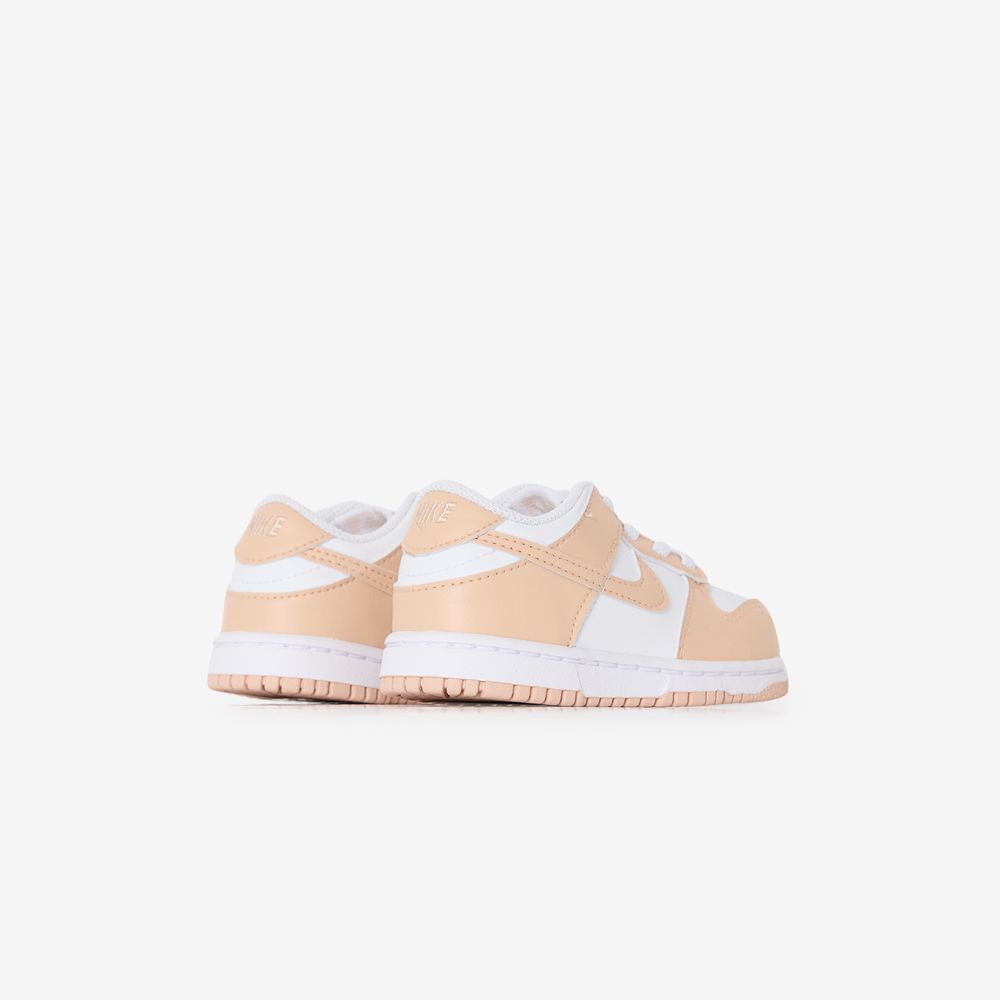 Nike Dunk Low - Beige/blanc
