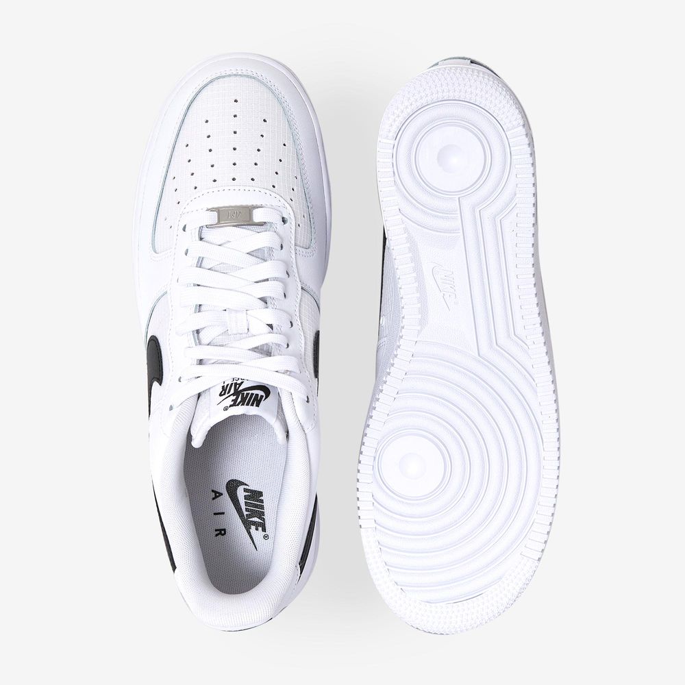 Nike Air Force 1 Low Tech - Blanc/noir