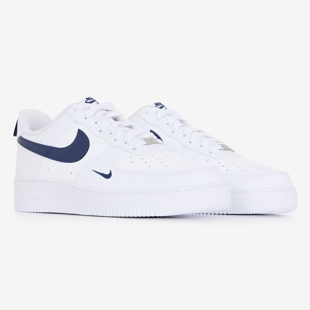 Nike Air Force 1 Low Mini Swoosh - Blanc/bleu