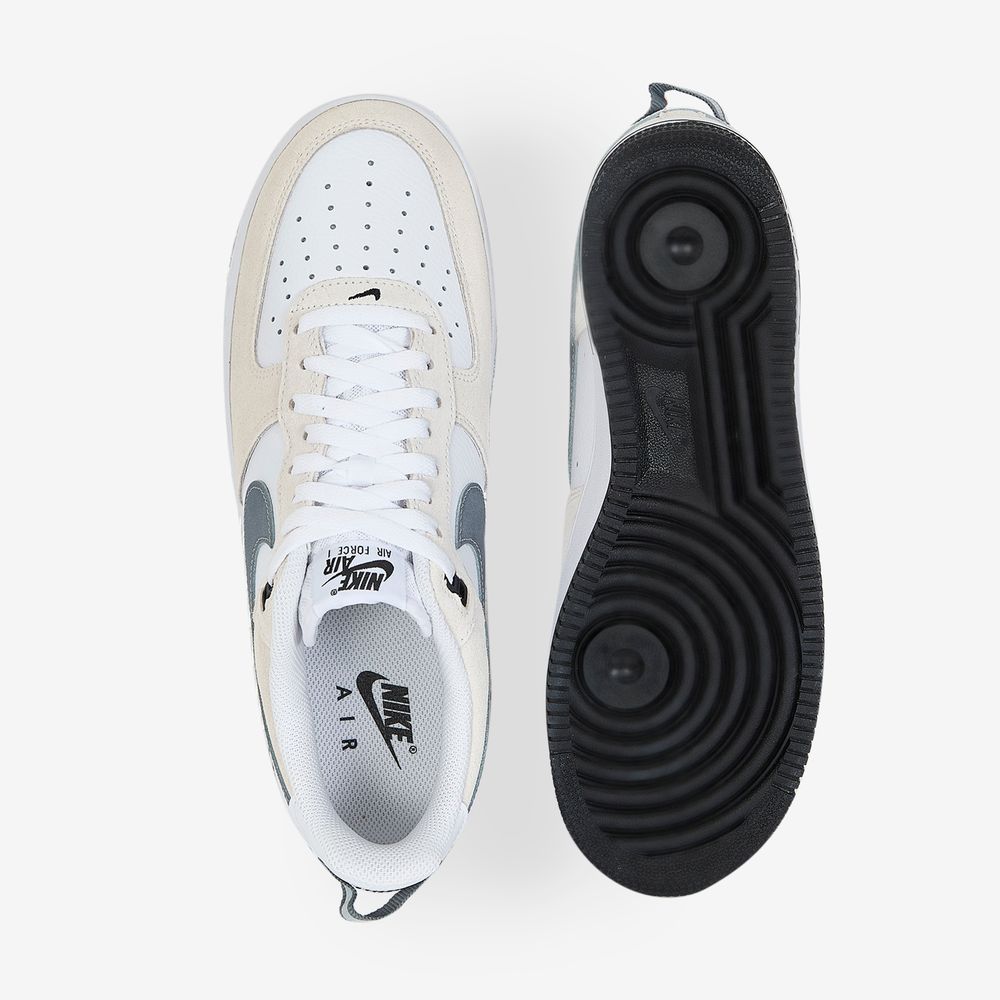Nike Air Force 1 Low - Blanc/argent