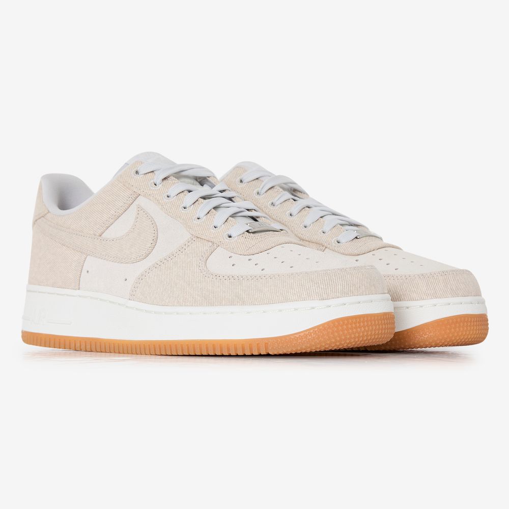 Nike Air Force 1 Low Denim - Gris/blanc