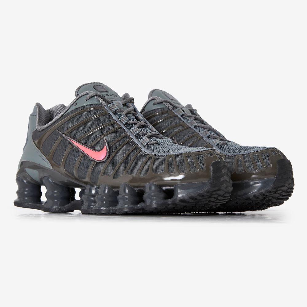 Nike Shox Tl - Gris/rouge