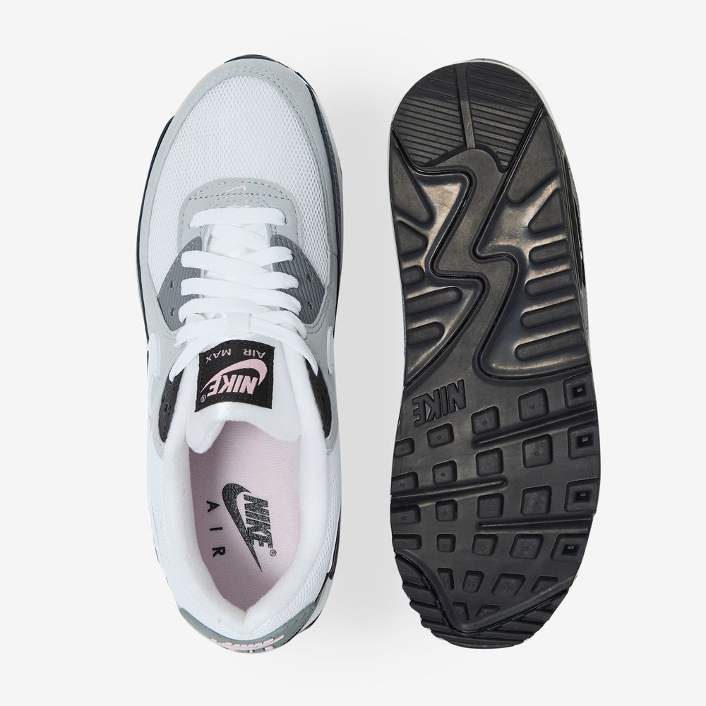 Nike Air Max 90 - Blanc/gris/rose