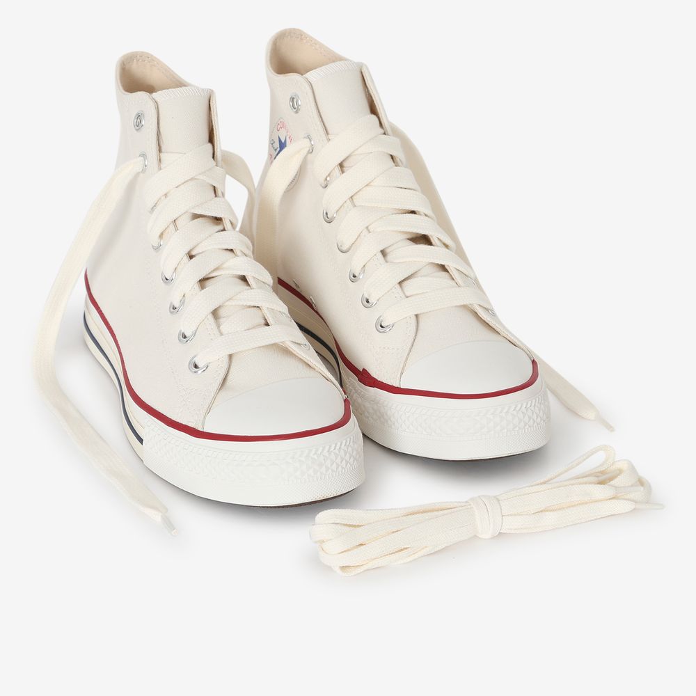 Converse Chuck Taylor Hi Throwback - Blanc