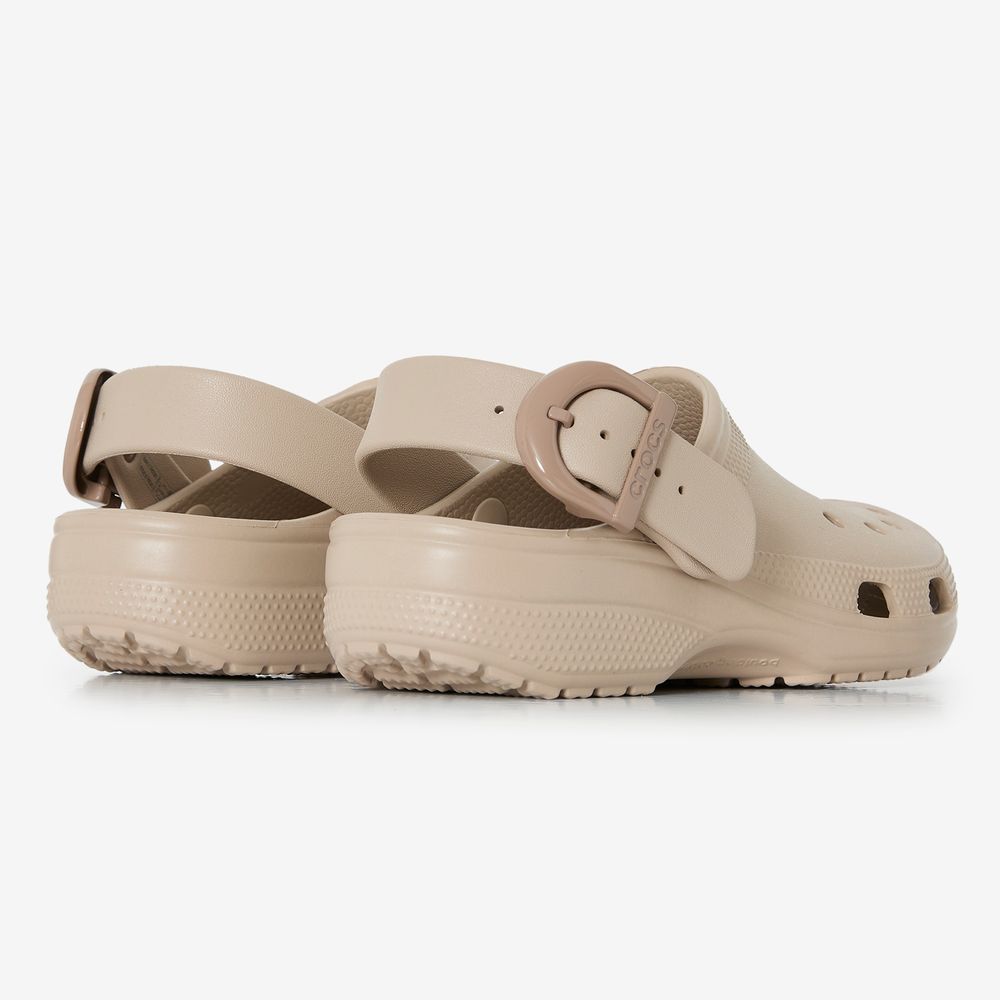 Crocs Classic Buckle Clog - Beige