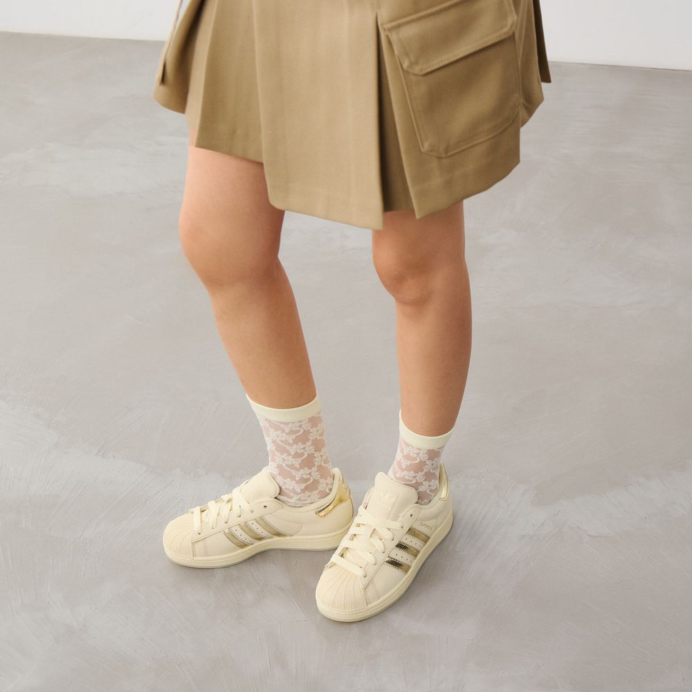 Adidas Originals Superstar - Beige/or