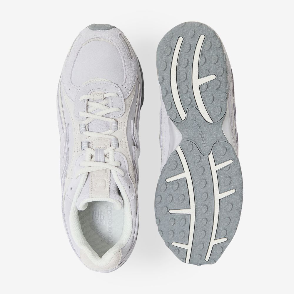 New Balance 204 Suede - Blanc
