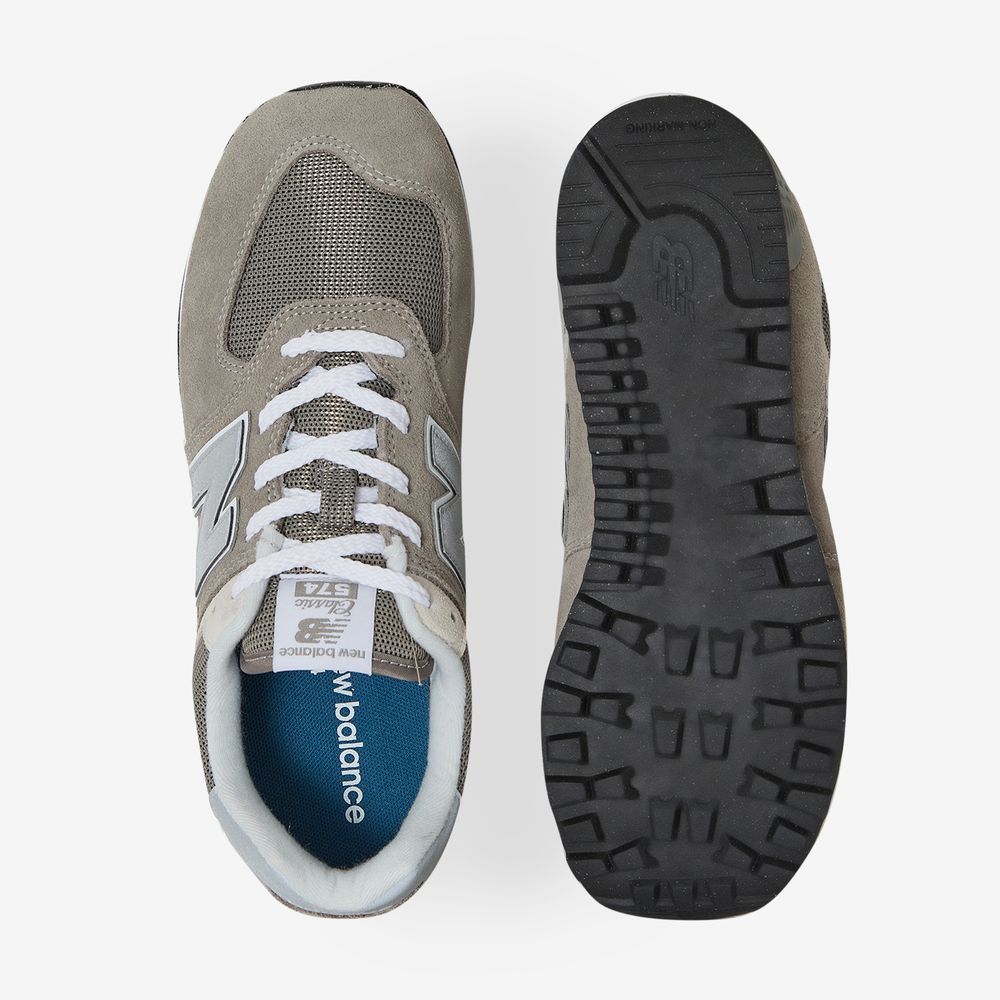 New Balance 574 - Gris/argent