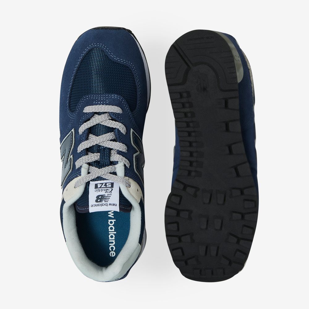 New Balance 574 - Marine/blanc