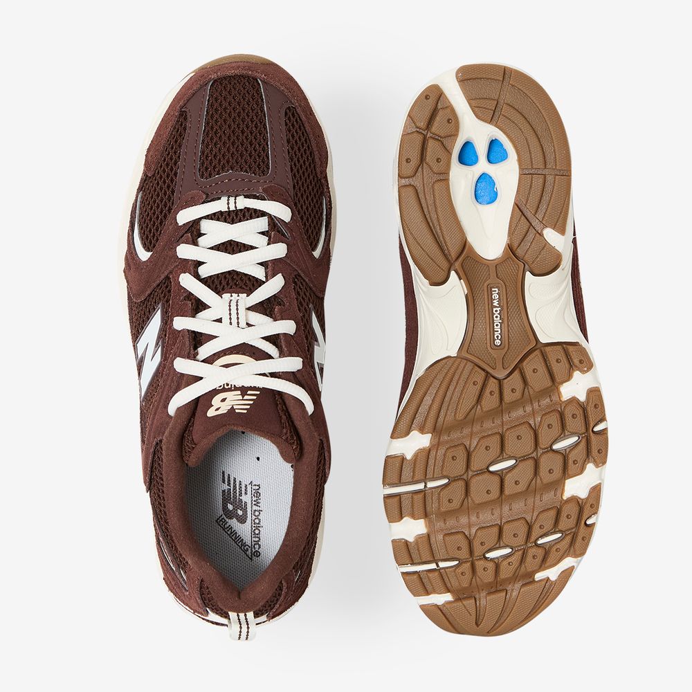 New Balance 530 Suede - Marron/beige
