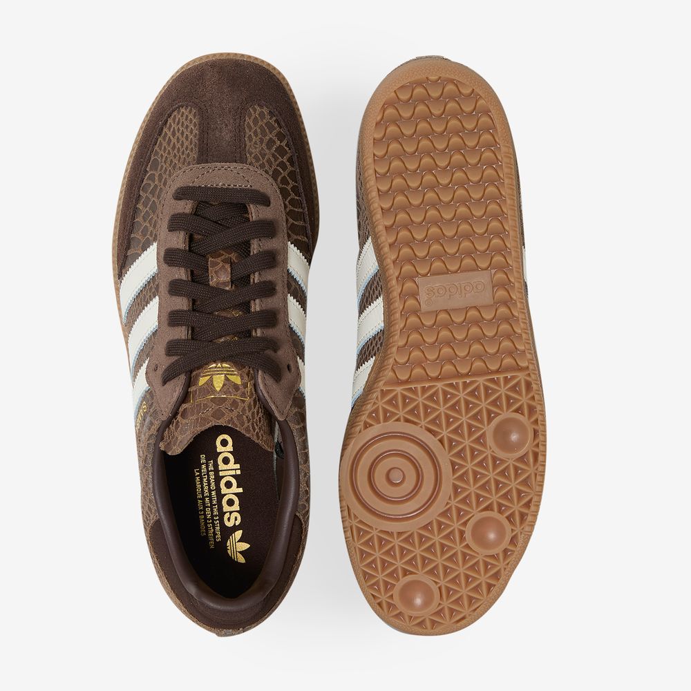 Adidas Originals Samba OG Croc - Marron/blanc