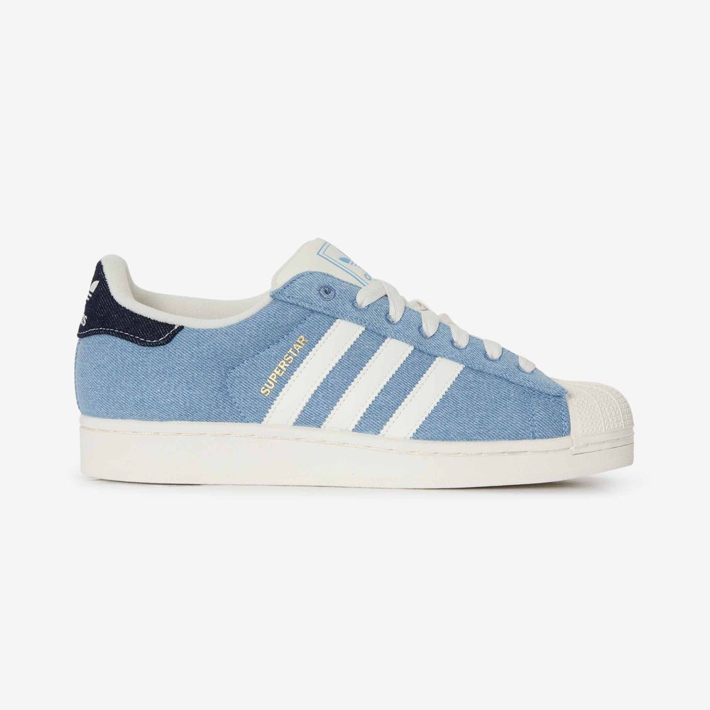Adidas Originals Superstar II Denim - Bleu Ciel/beige