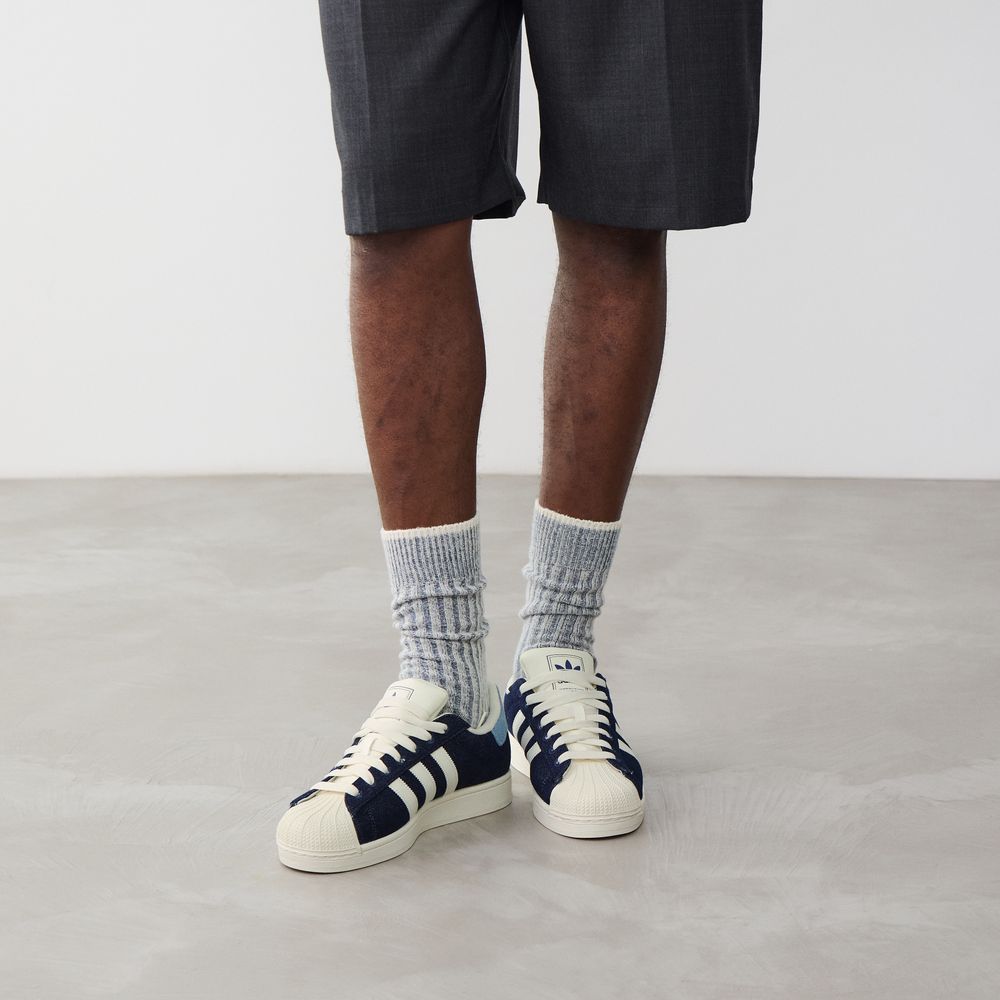 Adidas Originals Superstar II Denim - Marine/beige