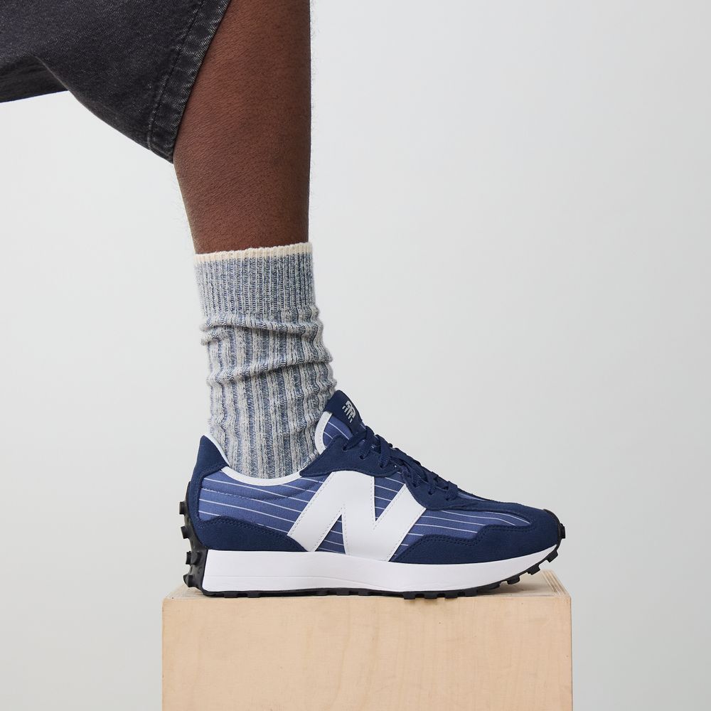 New Balance 327 - Bleu/blanc