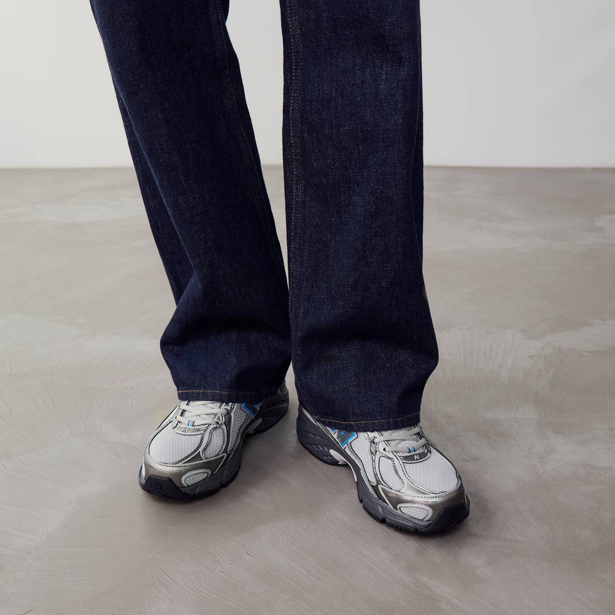 New Balance 740 - Gris/bleu
