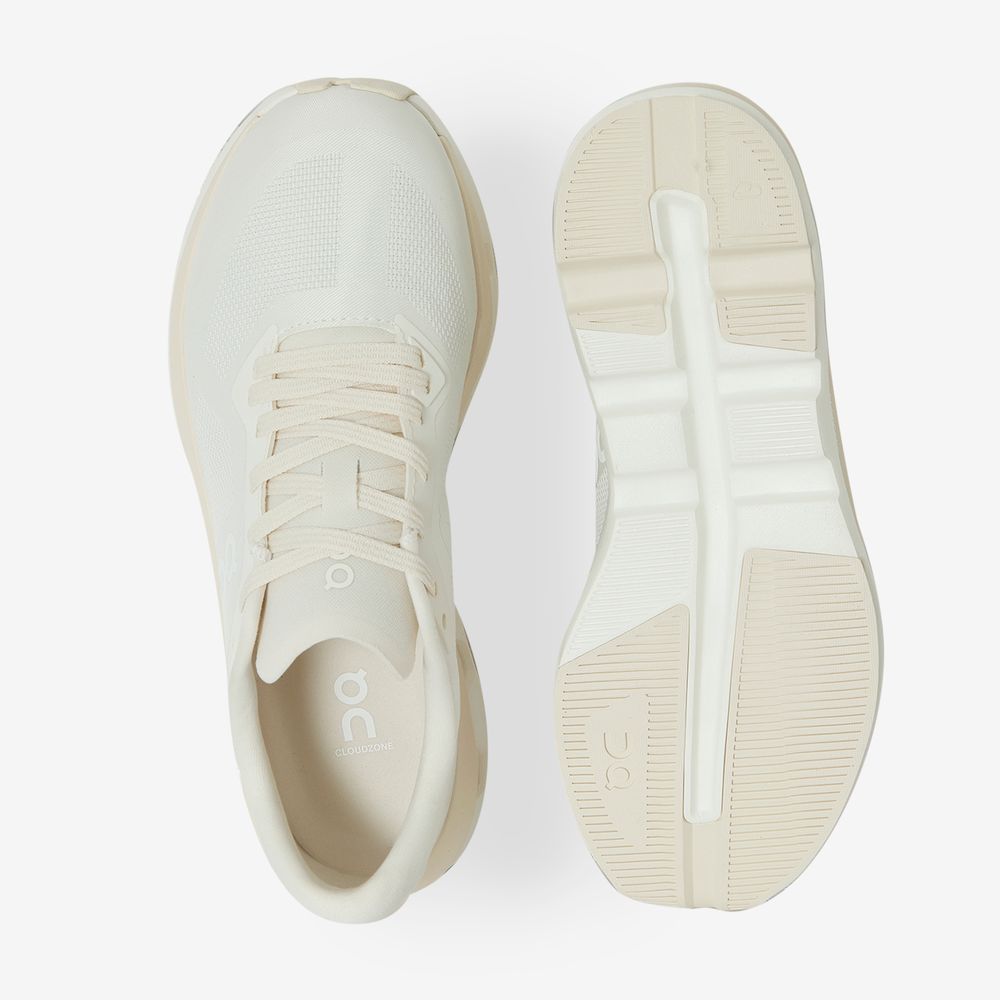 On Running Cloudzone - Blanc/beige
