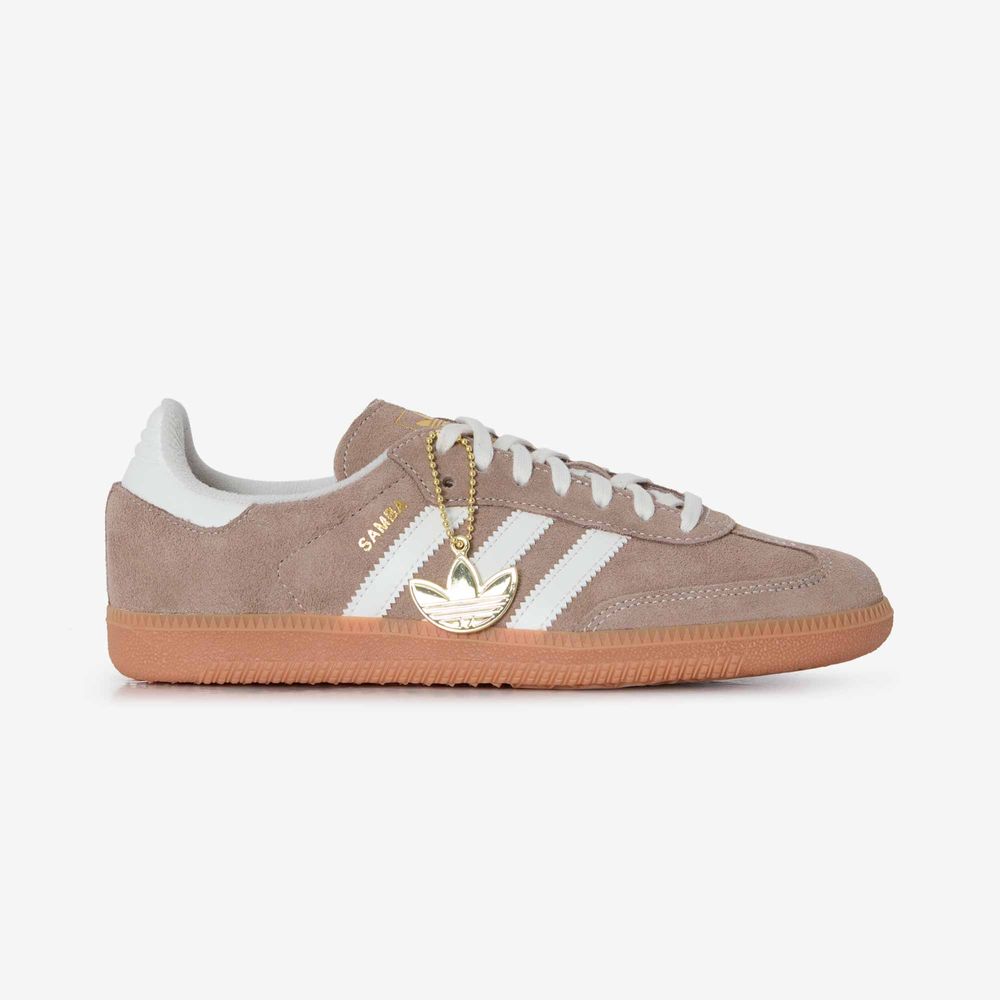 Adidas Originals Samba OG Suede Jewel - Marron/blanc