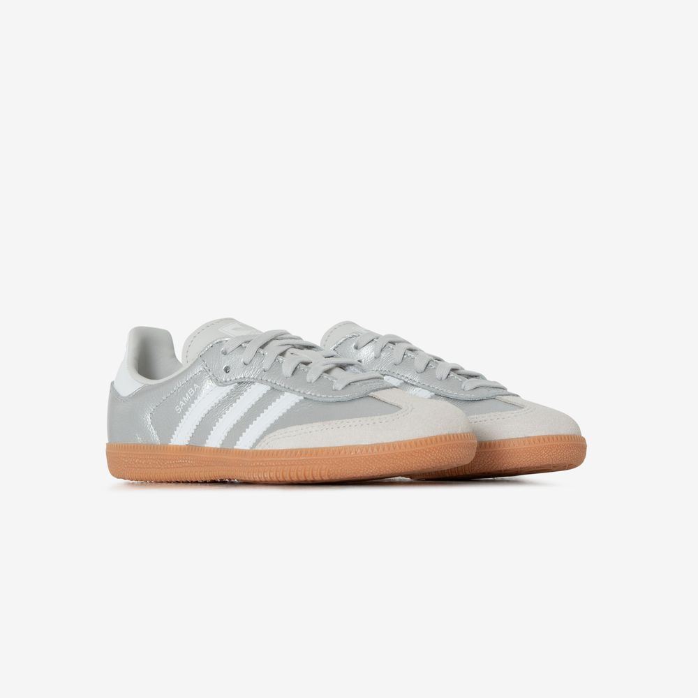 Adidas Originals Samba OG Metallic - Argent/blanc