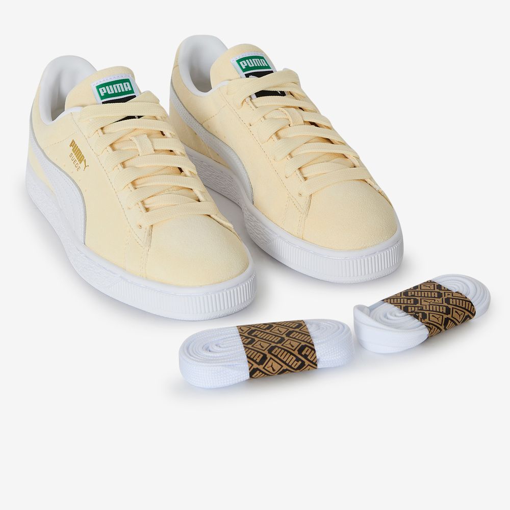 Puma Suede Classic - Jaune/blanc
