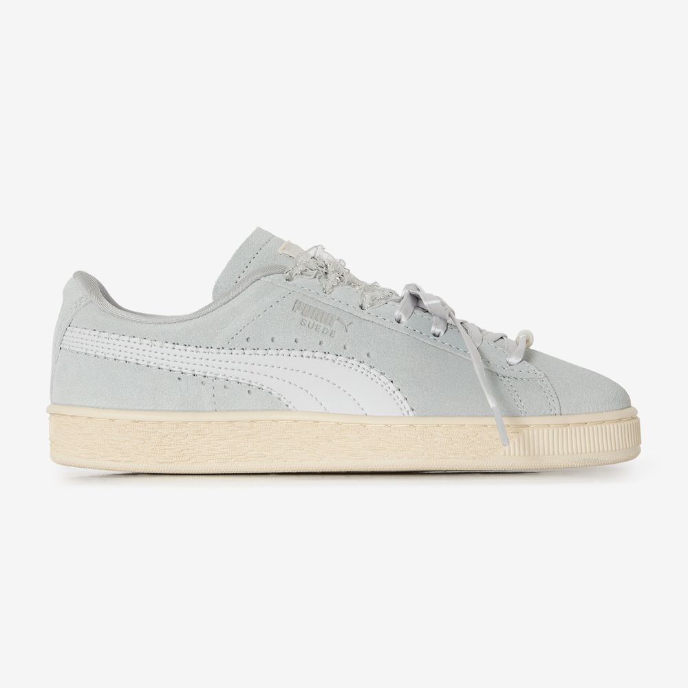 Puma Suede Bloom - Gris/beige