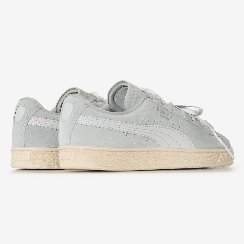 Puma Suede Bloom - Gris/beige