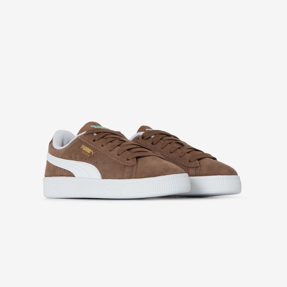 Puma Suede - Marron/blanc