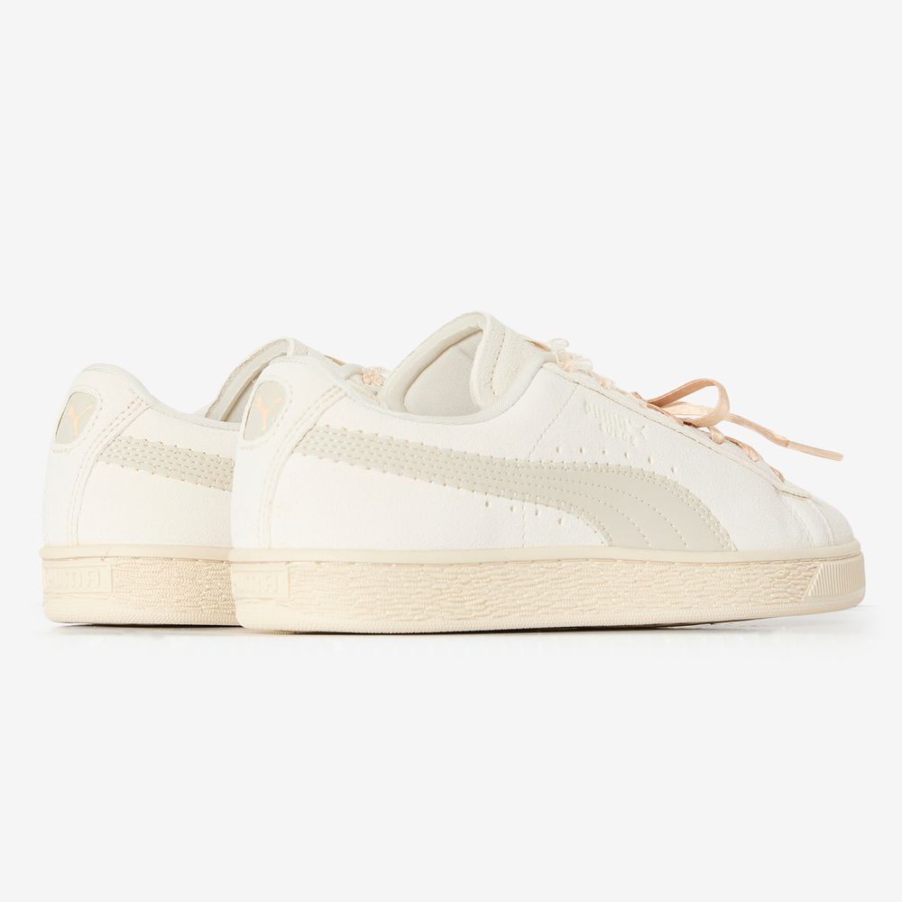 Puma Suede Bloom - Beige/blanc