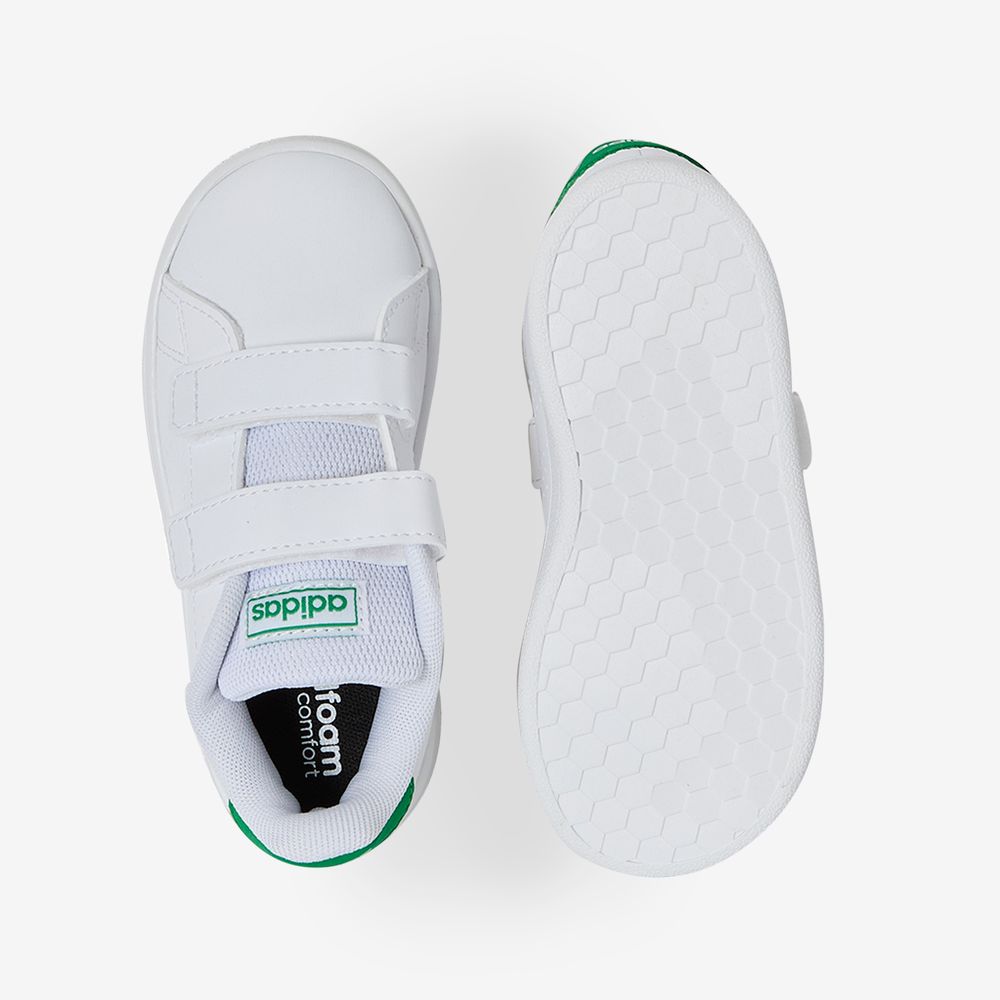 Adidas Originals Advantage Base 2.0 Cf - Blanc/vert