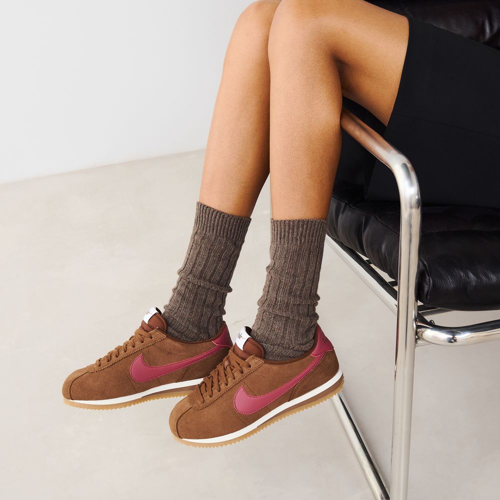 Nike Cortez Suede - Marron/rose