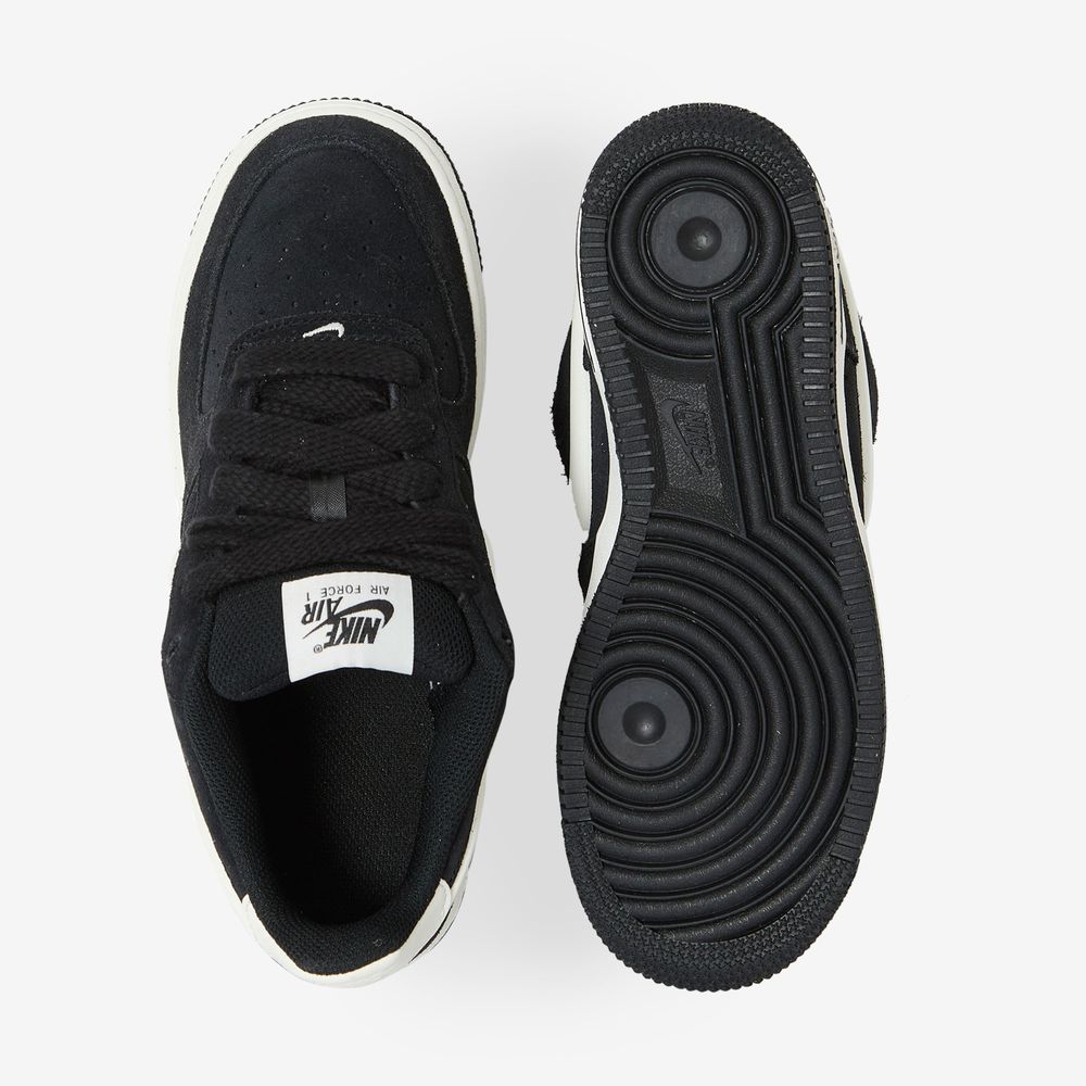 Nike Air Force 1 Low Suede - Noir/blanc