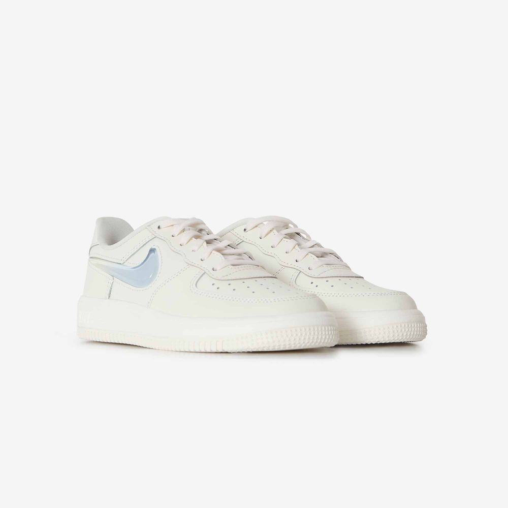 Nike Air Force 1 Low Jelly Swoosh - Beige/bleu