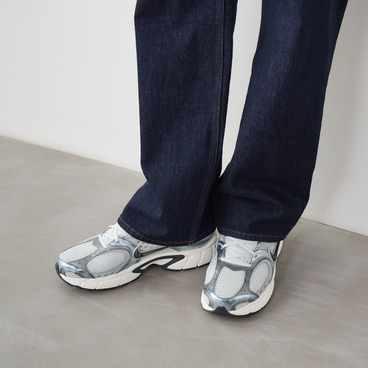 Nike V5 Rnr - Gris/argent