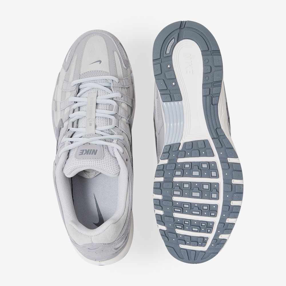 Nike P-6000 Suede - Gris/blanc